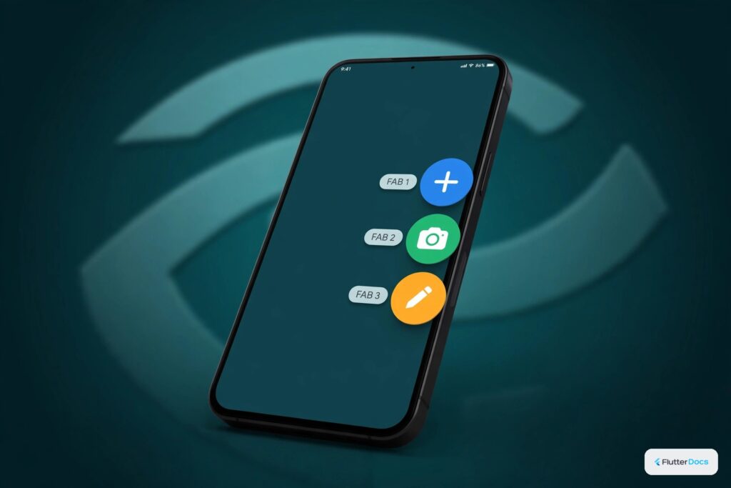 How to Add Multiple Floating Action Buttons in One Screen in Flutter App