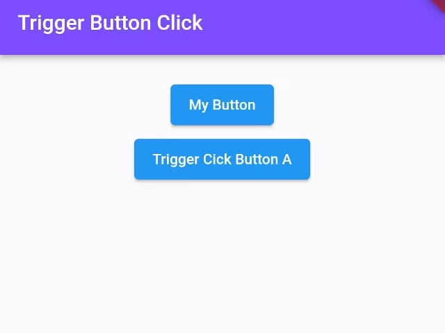 How to Trigger Button Click Programmatically in Flutter