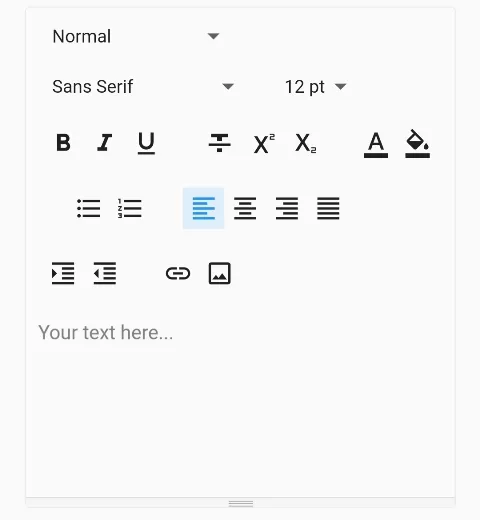 How to Add WYSIWYG HTML Editor in Flutter screenshot