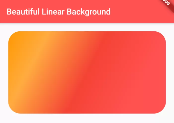 How to set Linear Gradient Background on Container in Flutter illustration