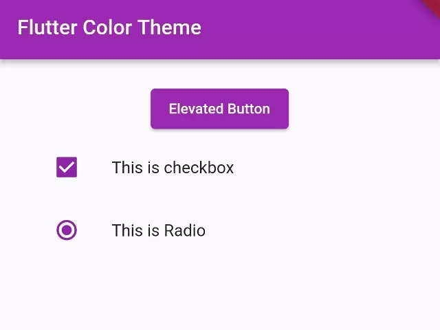 How to Change Default Primary Theme Color in Flutter
