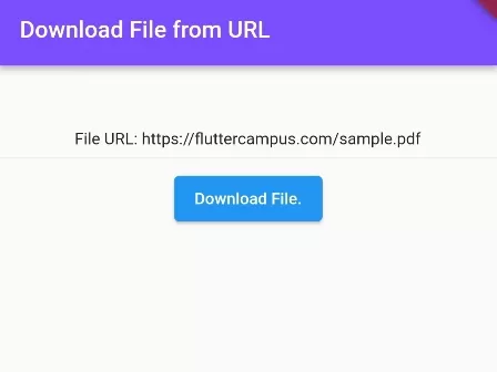 How to Save Files from URL to Download Folder in Flutter